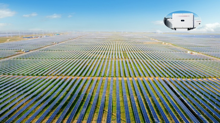 String inverters are solely adopted in the 2.2 GW PV plant at Huanghe Hydropower Development Co., Ltd., the world's largest single-site plant.