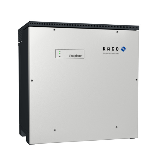 With the blueplanet 105 TL3 silicon carbide inverter from KACO new energy companies save money when building commercial and industrial solar PV systems. - © KACO new energy
