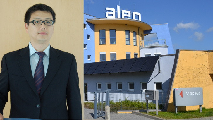 William Chen is CEO of Aleo Solar. The module manufacturer produces a comprehensive range of products for the structural integration of photovoltaics in its factory in the Brandenburg town of Prenzlau in Germany.
