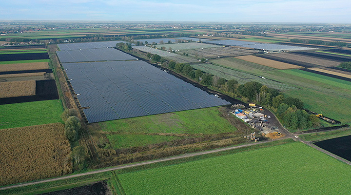 The Schornhof PV plant in Bavaria/Germany will have a output of 120 and is supplied with Delta high-efficiency string inverters.