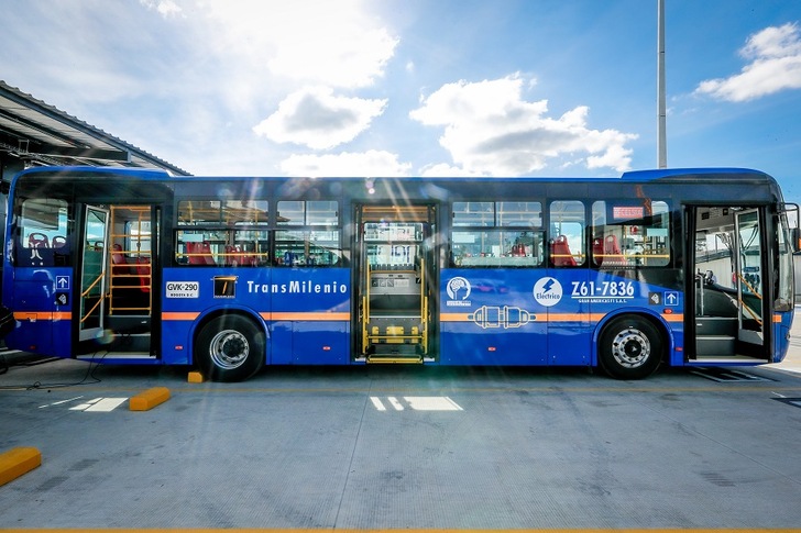 Bogota will have 889 pure electric buses, of which 876 will be from BYD. - © BYD
