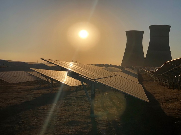 The Rancho Seco II solar PV plant, that was supplied by Ingeteam, is located on the premises of the decommissioned Rancho Seco nuclear power plant. - © Ingeteam
