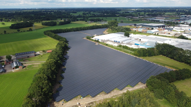 The “Hof van Twente” solar farm was the first installation to be commissioned last year.
