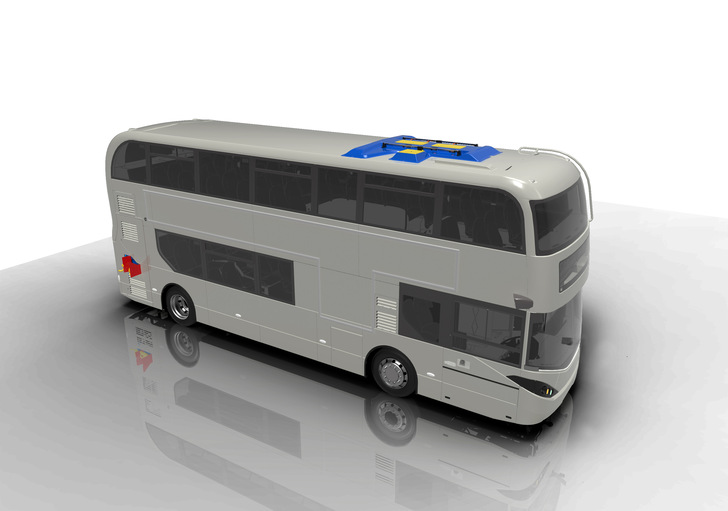 The first BYD ADL electric buses with DC sockets and roof-mounted charging rails will be delivered to operators in the United Kingdom this spring and summer. - © BYD ADL
