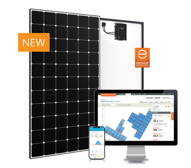 The AC architecture allows for easy system expansion at a later date if required. - © Sunpower
