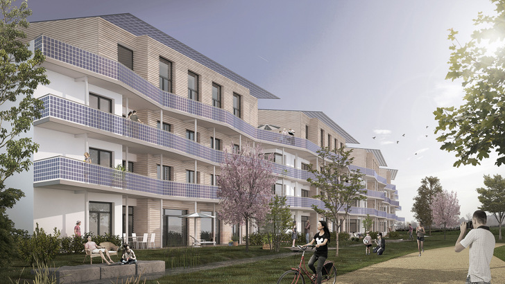 The climate houses in Schallstadt are not only beacons of modern architecture. They also feature a forward-looking energy concept.