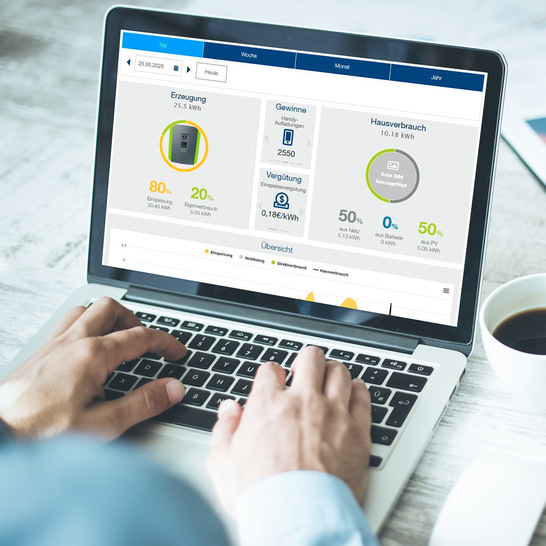 The Kostal Solar Portal (which is also available in English) provides a better insight into the output and potential savings of private and commercial solar systems.