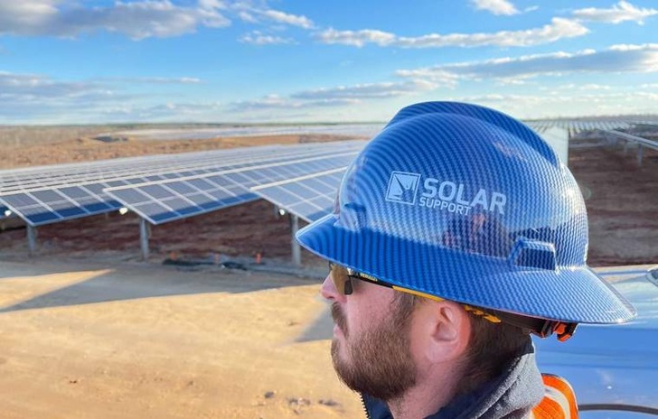 Solar Support has recently performed a complete onsite inspection of the module, tracker and inverter equipment, which greatly benefitted the project operator. - © Solar Support
