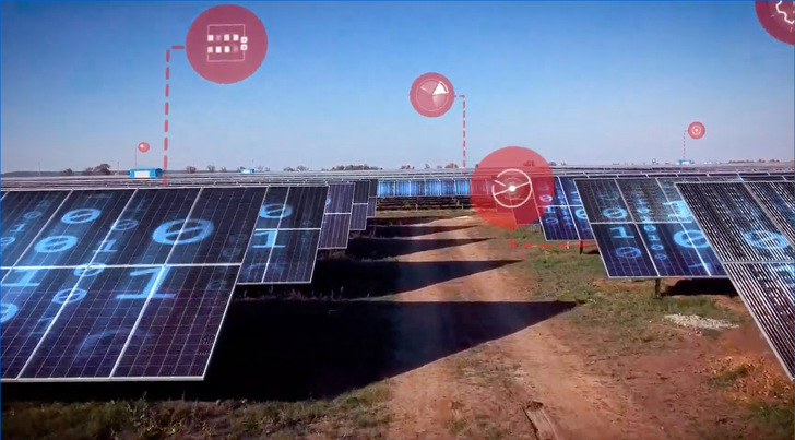 DeepSolar is a cloud-based, fully-automated diagnostics system that delivers a 360° view of PV assets. - © Raycatch
