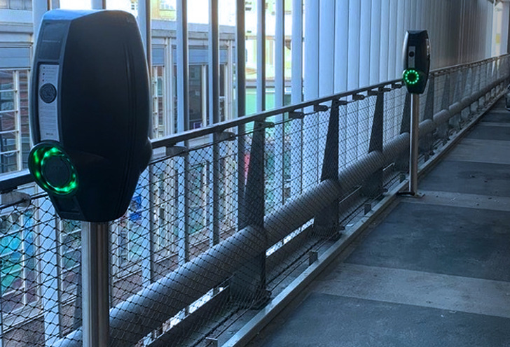 EVBox BusinessLine charging stations at Q-Park