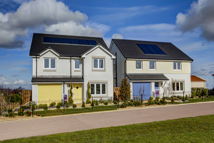 The Taylor Wimpey development Calderwood in East Calder in Scotland, just east of Edinburgh.