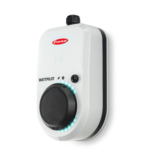 The Fronius Wattpilot gives EV drivers to a high degree of independence and access to low-price electricity. - © Fronius
