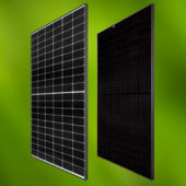 With its 120 half-cut monocrystalline p-type cells the REC TwinPeak 4 Series features a newly designed cell structure as well as multi-busbar connection. - © REC Group
