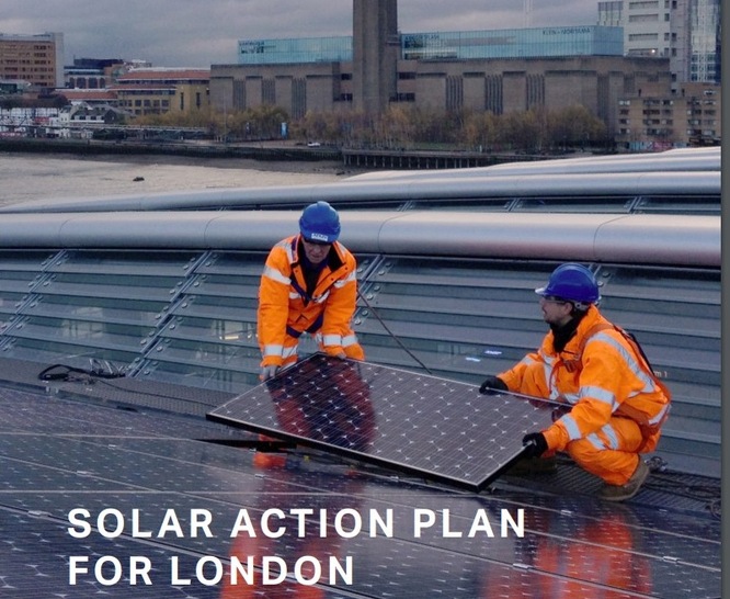 The Mayor of London is targeting 1GW of solar deployment by the end of the decade. - © Mayor of London
