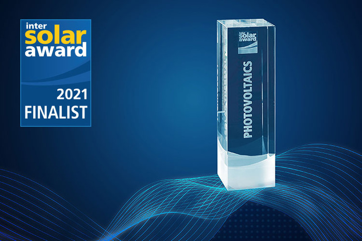 The winners and their innovative products of the Intersolar AWARD 2021 will be presented to the market and an audience of international experts during an online ceremony as part of The smarter E Industry Days being held between July 21 and 23, 2021. - © Solar Promotion
