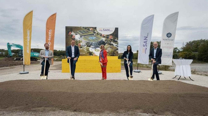 Groundbreaking ceremony for the SAN Biotech Park in Herzogenburg, Lower Austria