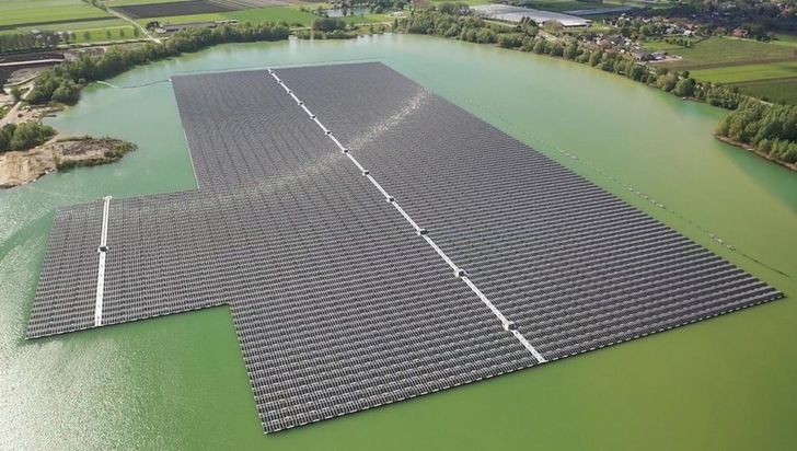 Baywa r.e. has now completed eleven floating PV projects in Europe. - © Baywa r.e.
