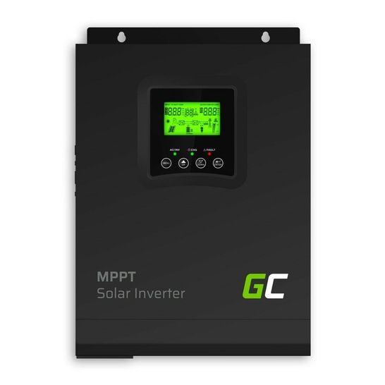 The Solar Inverter be used as an off-grid power source or as an emergency power supply. - © Green Cell
