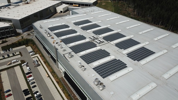 Q Cells C&I installation in Germany.