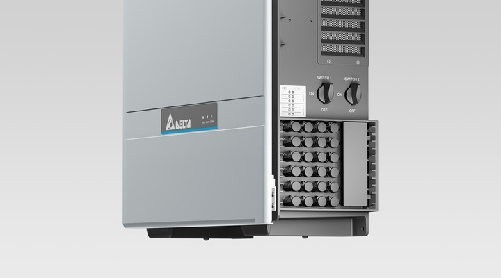 The inverter weighs 64 kilograms and also offers more space for routing the AC cable inside.