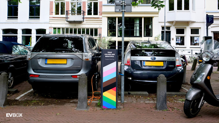 This year’s theme for the 25th anniversary of Amsterdam Pride is “TAKE PRIDE in us”. - © EVBox
