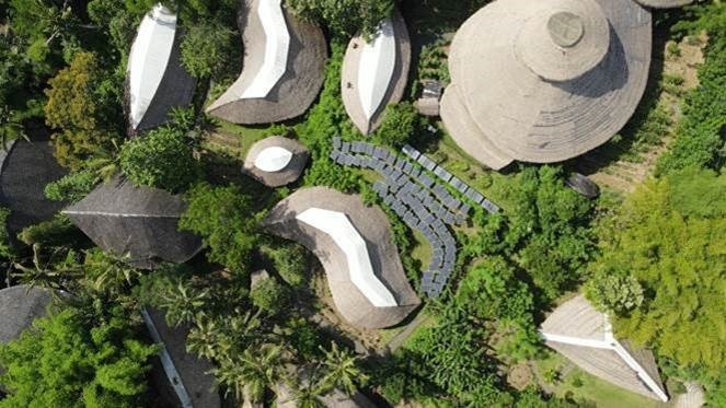 Campus of the Green School Bali.