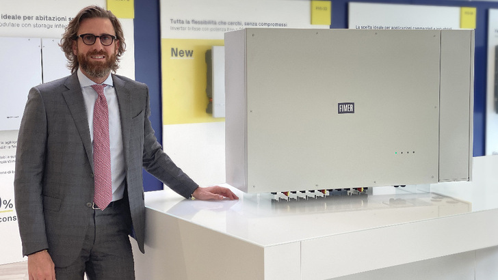 The new string inverter for 350 kilowatts from Fimer - launched in June 2021 - is just one innovation that will be presented this year.