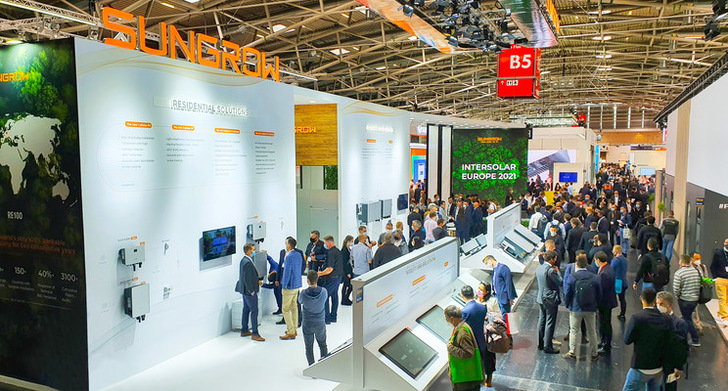 At Sungrow’s booth at The smarter E - as was the case for the rest of the trade fair - there was very lively interest in the innovations that were presented.