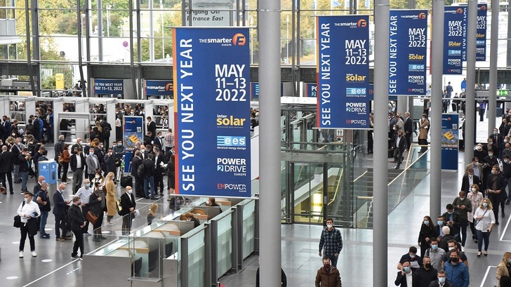 The smarter E Europe Restart 2021 iin Munich was a full success. - © Solar Promotion
