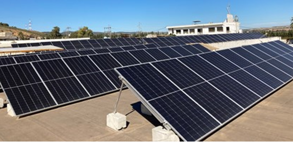 The 85 kW PV plant at CPL Souani, Tebourba, Governate Manouba, Tunisia has an expected yearly output of around 130,000 kWh. - © Kraftwerk
