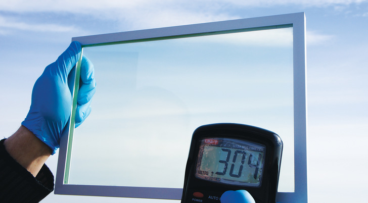 The efficiency of quantum coatings is not even affected by the angle of incidence of the light.