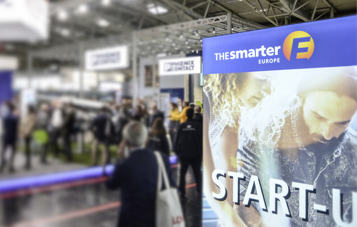 The smarter E Europe will take place in Munich from May 11 to 13, 2022. Young companies will have their own start-up area in Hall B5 as well as an attractive supporting program. - © Solar Promotion
