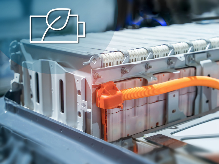 Europe's first lithium converter with a capacity of 24,000 tonnes per year is scheduled to start as early as 2024. - © shutterstock/Composing Fraunhofer Umsicht
