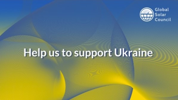 Through direct cooperation with its member Solar Energy Association of Ukraine, the Global Solar Council is launching a campaign to channel international support towards Ukraine. - © Global Solar Council
