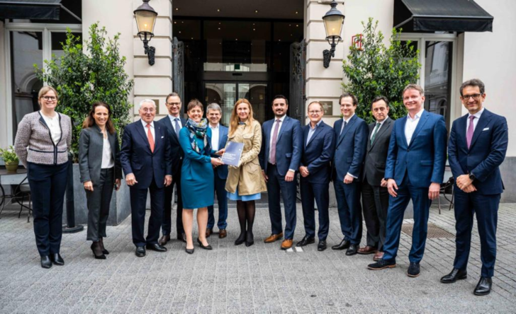The position paper was presented to EU Energy Commissioner, Kadri Simson, by European solar CEOs in Brussels on 30 March 2022. - © SolarPower Europe

