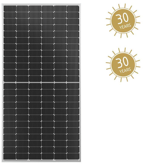 The Eco Line GG module with heterojunction technology come with a product and performance warranty.
