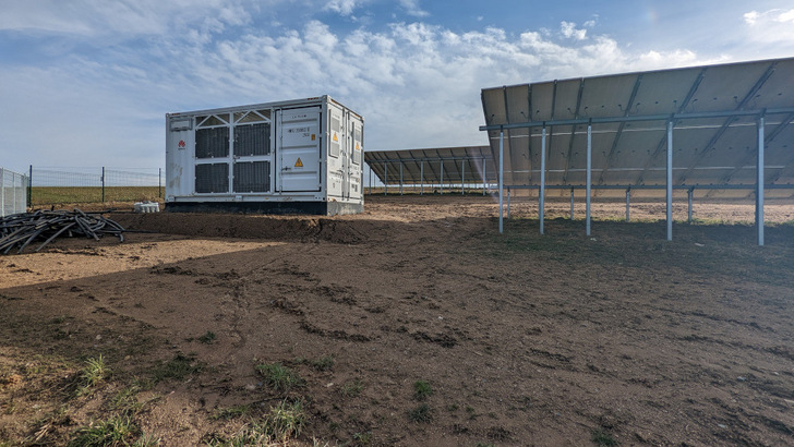 Huawei's new substation was integrated into a solar park in Germany for the first time. - © Huawei Fusion Solar
