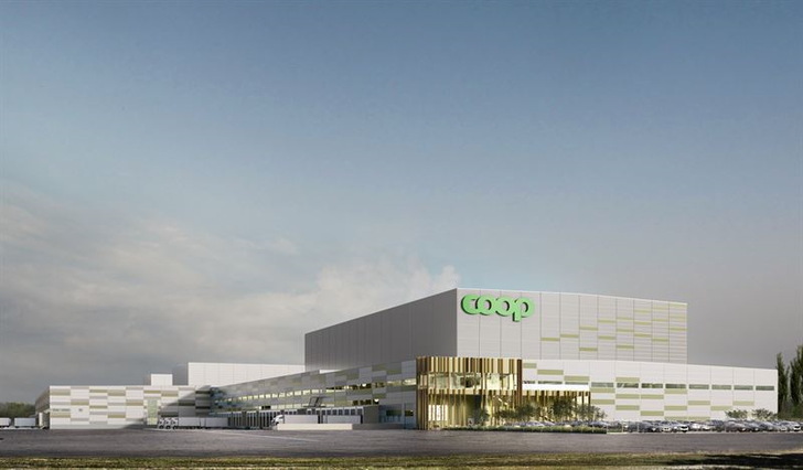 The new Coop goods terminal in Eskilstuna, Sweden, will soon boast a clean, 6.1 MW rooftop PV array courtesy of Qcells and Soltech.