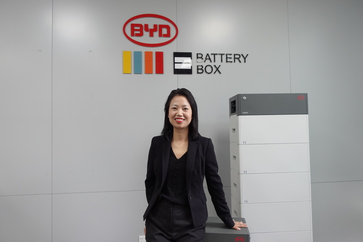 Julia Chen, Global Director, BYD Battery-Box. - © BYD
