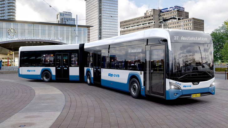 New generation VDL Citeas in Amsterdam/Netherlands.