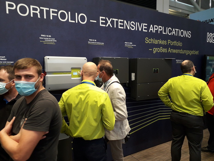 Kostal also showed the new and expanded product portfolio at Intersolar this year.