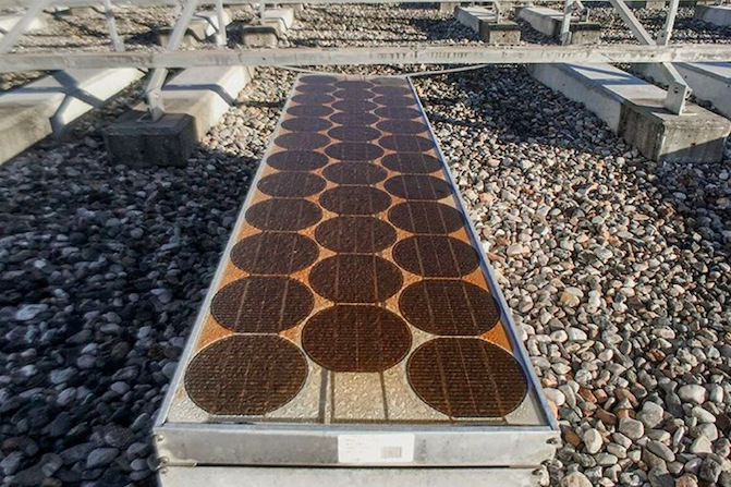 In operation for 40 years: The Tiso 10 generates ten kilowatts.