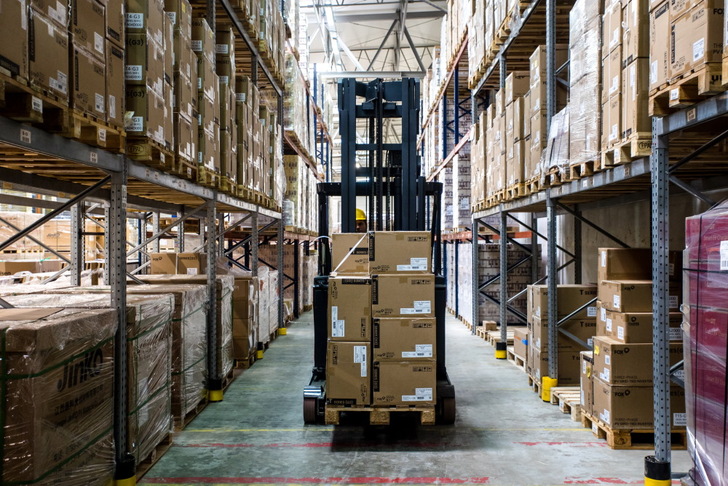 Warehouse of Menlo Electric. The Poland based PV distributor already operates in over 25 markets in Europe and the Middle East .