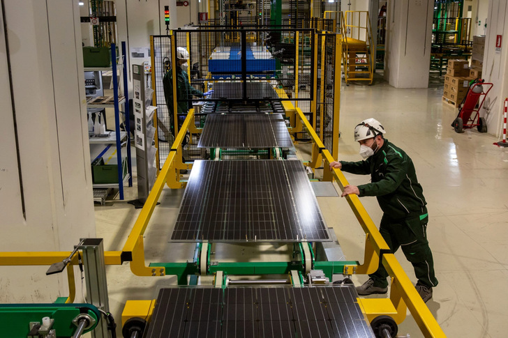 Enel's 3Sun Gigafactory in Catania, Italy.