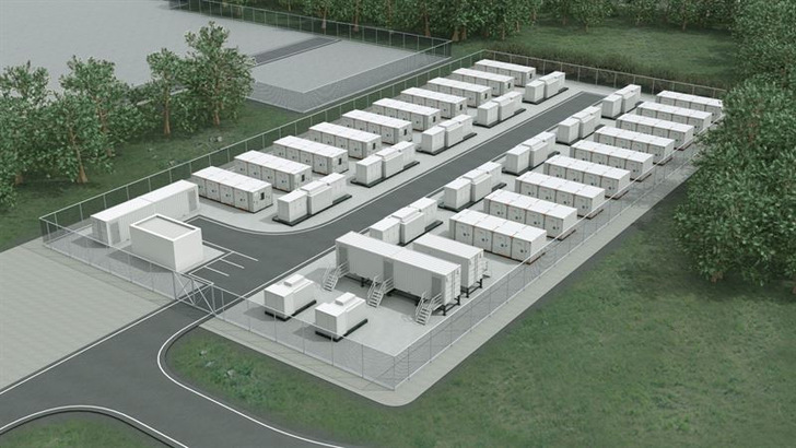 Wärtsilä’s 50-megawatt / 100-megawatt hour energy storage solution for Sundon, UK.
