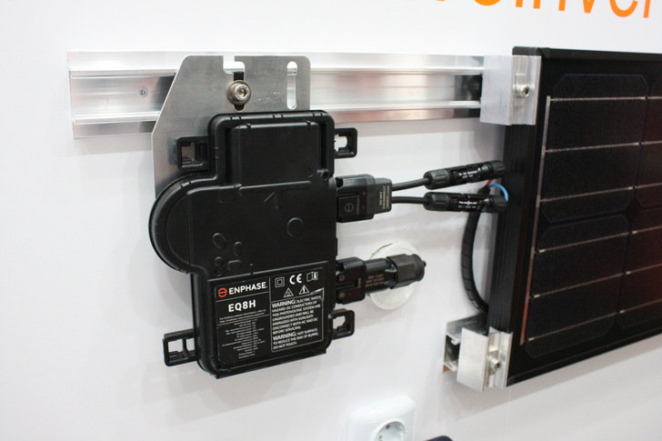 Microinverters from Enphase at Intersolar.