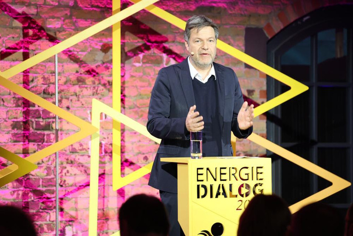 Robert Habeck, German Minister of Economics and Climate Protection of the Green Party.