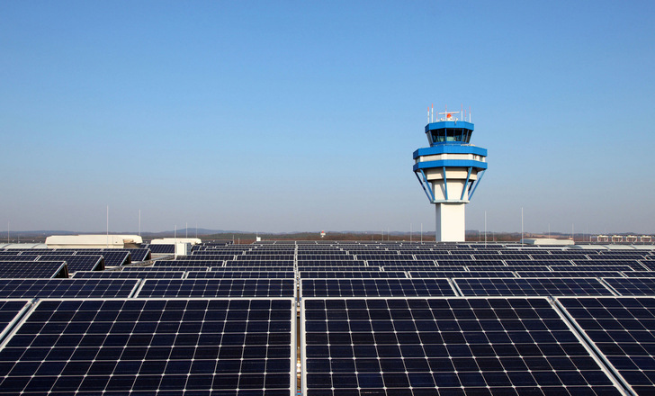 Cologne Bonn Airport also wants to become greener. - © Köln-Bonn Flughafen
