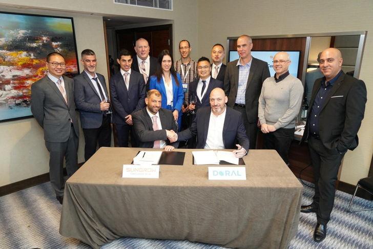 Sungrow and Doral signed a contract for a large amount of liquid-cooled energy storage systems.