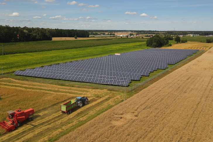 Sunfarming extends its partnership with Hansainvest Real Assets to Poland to finance PV projects. - © Sunfarming
